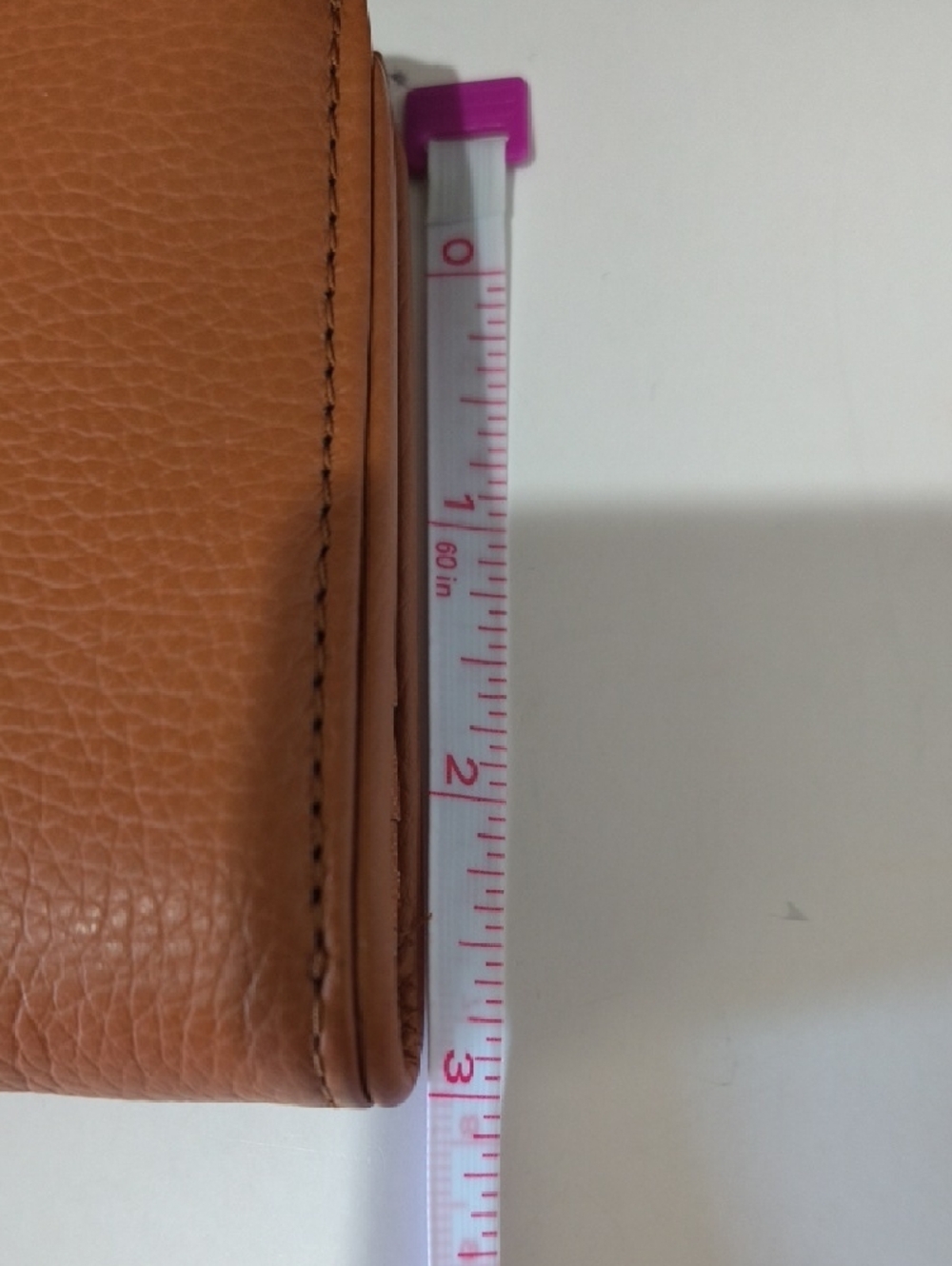 kate spade Cognac Pebbled Leather Tote with Zip Wallet - Picture 15 of 16
